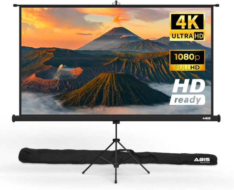 Tripod projector screen