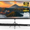 100" Tripod Projector Screen 16:9